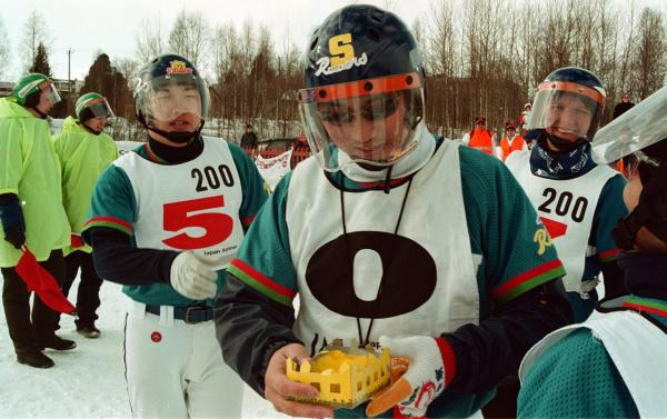 Bilder fra Kemijärvi 2003. Foto: Ingunn Teigland
